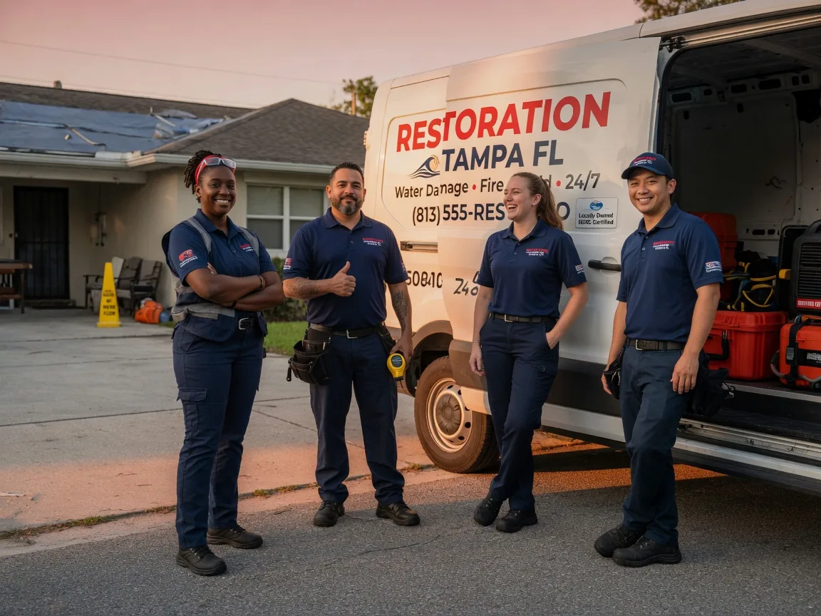 Water Damage Restoration company in South Amana, IA